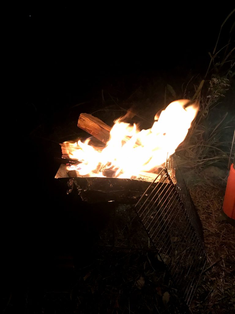 camp bonfire